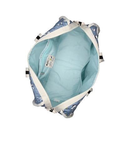 LeSportsac x Peanuts Deluxe Medium Weekender Peanuts Happy Pals