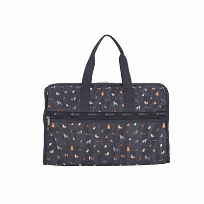 Deluxe Large Weekender Woof Wonderland