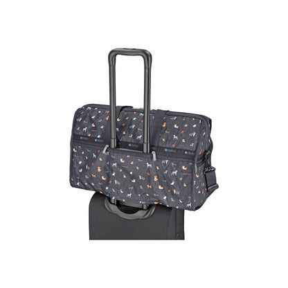Deluxe Large Weekender Woof Wonderland