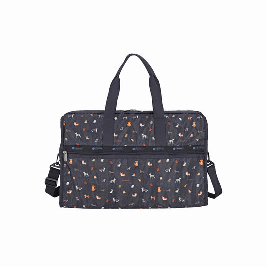 Deluxe Large Weekender Woof Wonderland