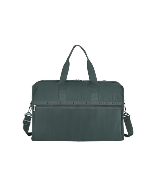Deluxe Large Weekender Midnight Green