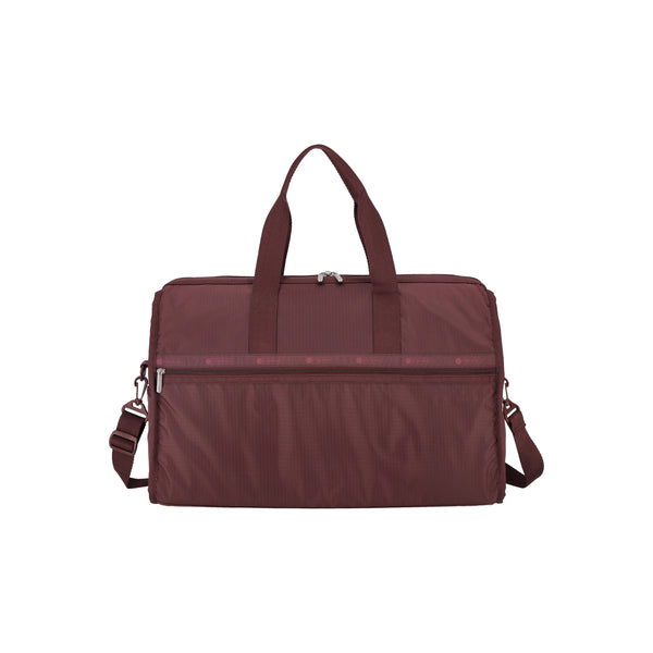 Deluxe Large Weekender Deep Cherry