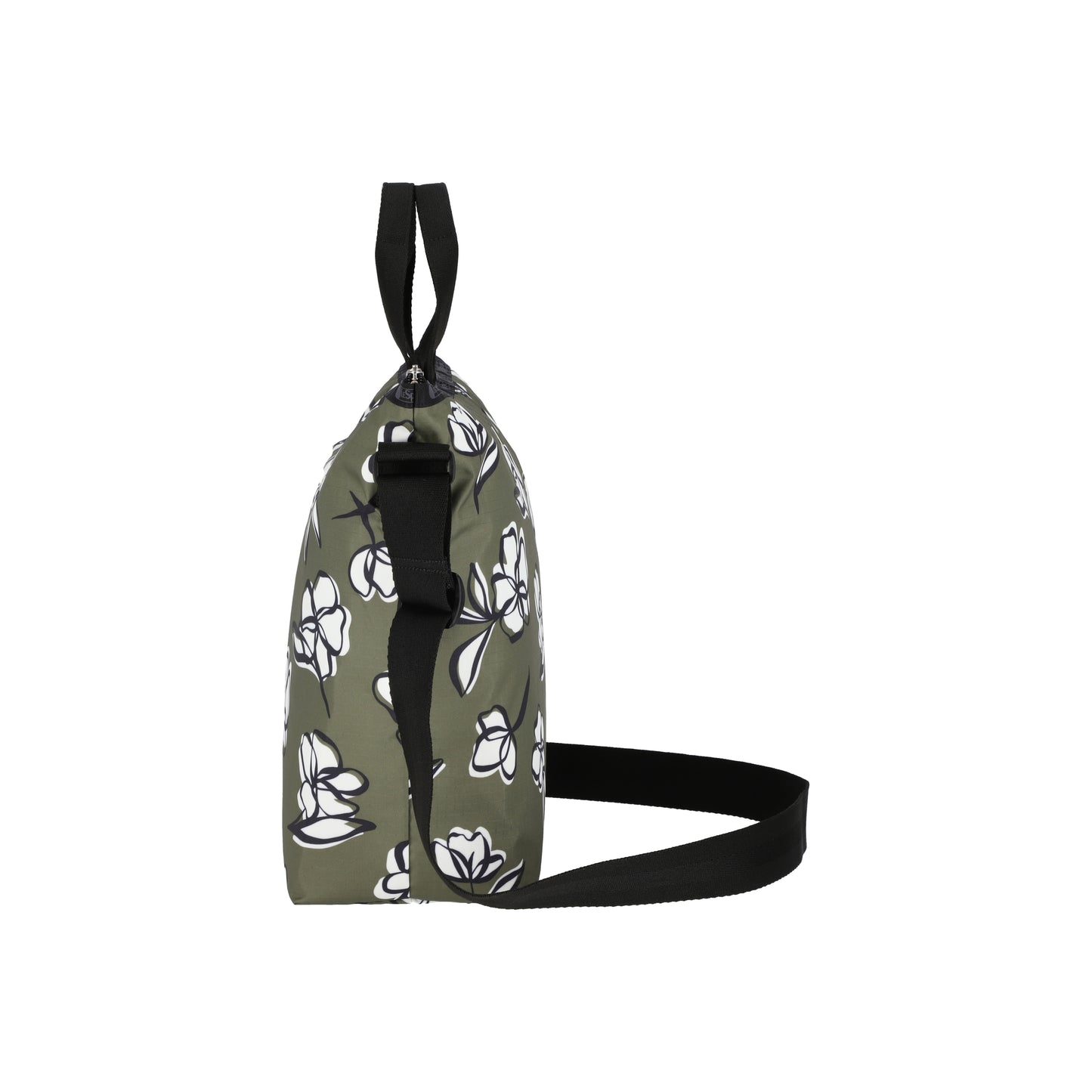 Deluxe Easy Carry Tote Olive Floral Silhouette