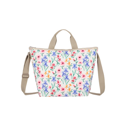 Deluxe Easy Carry Tote Watercolor Botanical