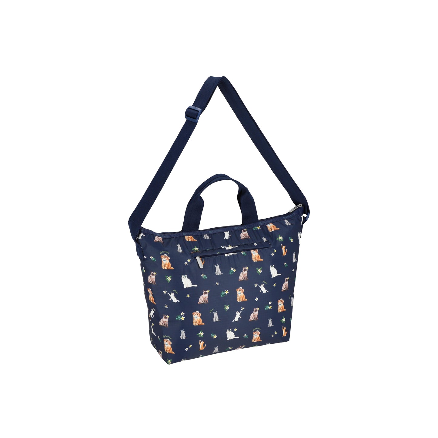 Deluxe Easy Carry Tote Tropical Meow Cat