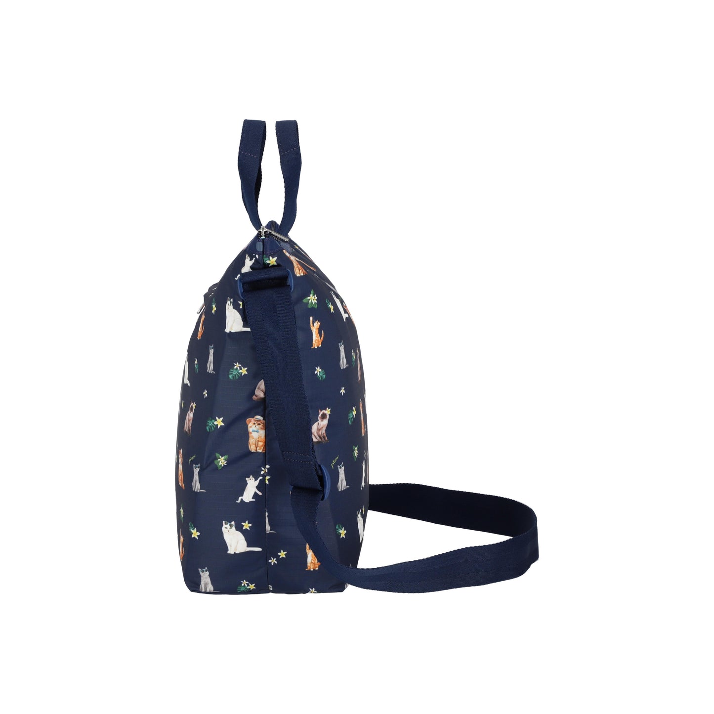 Deluxe Easy Carry Tote Tropical Meow Cat