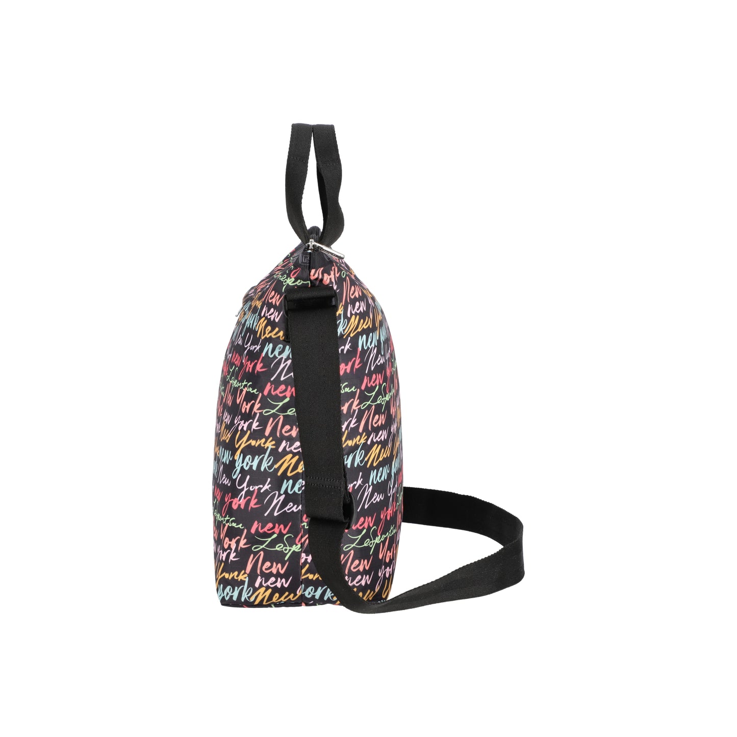 Deluxe Easy Carry Tote Nyc Script Black