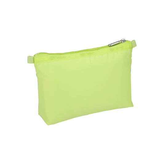 Lime Cosmetic Clutch Pouch