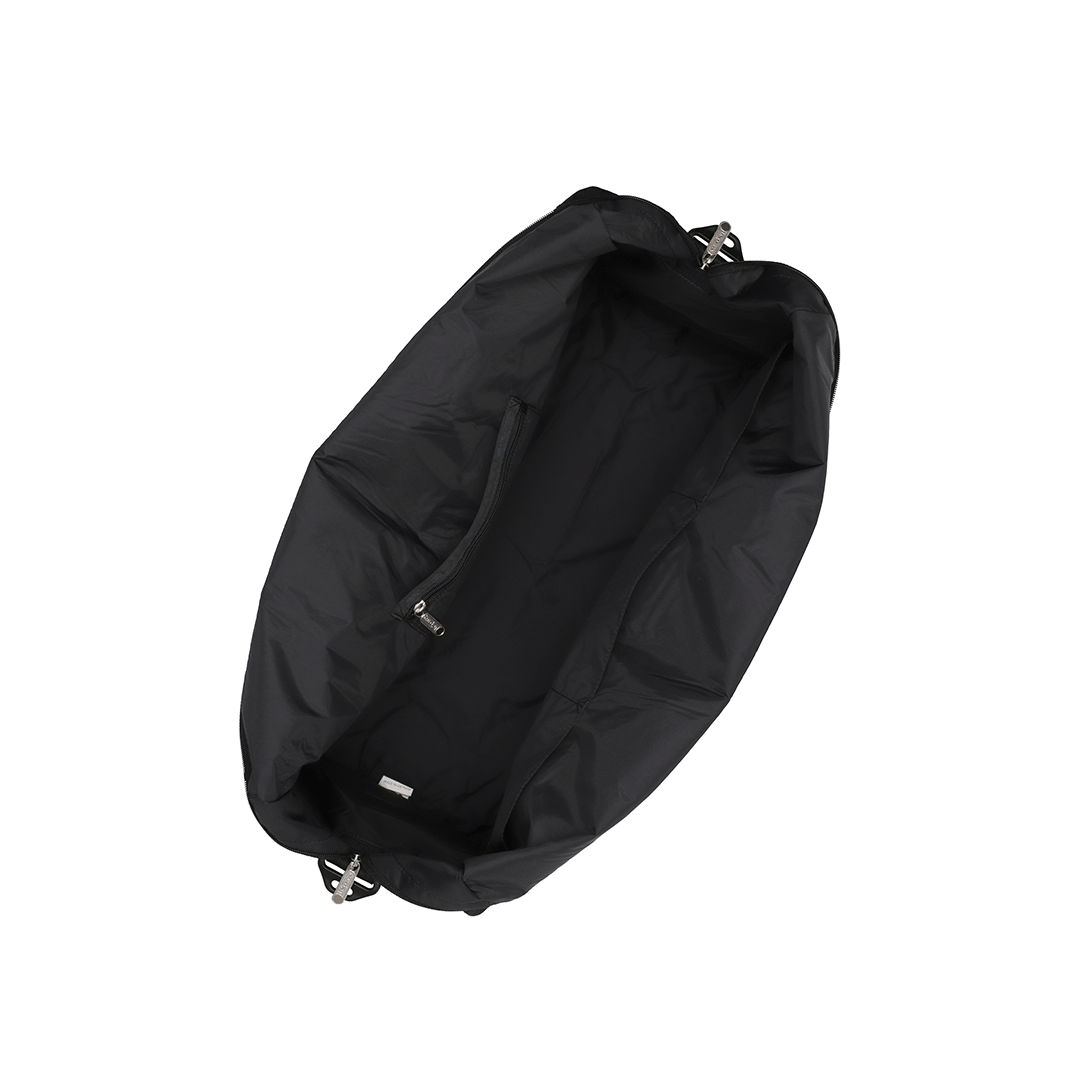 Recycled Black Deluxe Large Weekender Travel Bag