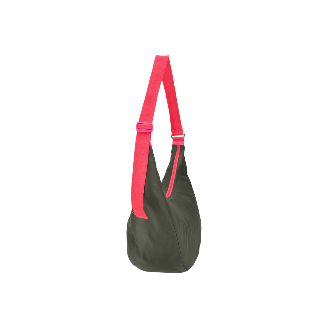 Large Hammock Large Adjustable Bag Avocado/Bepk Webbing