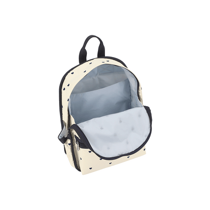 Navy Swiss Heart Route Small Backpack
