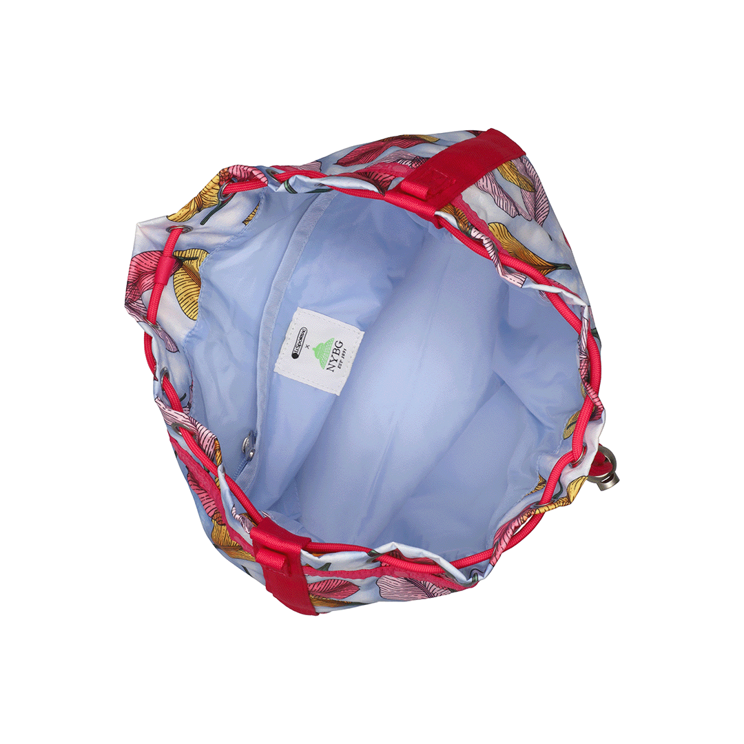 Summer Petals Convertible Drawstring Crossbody Bag