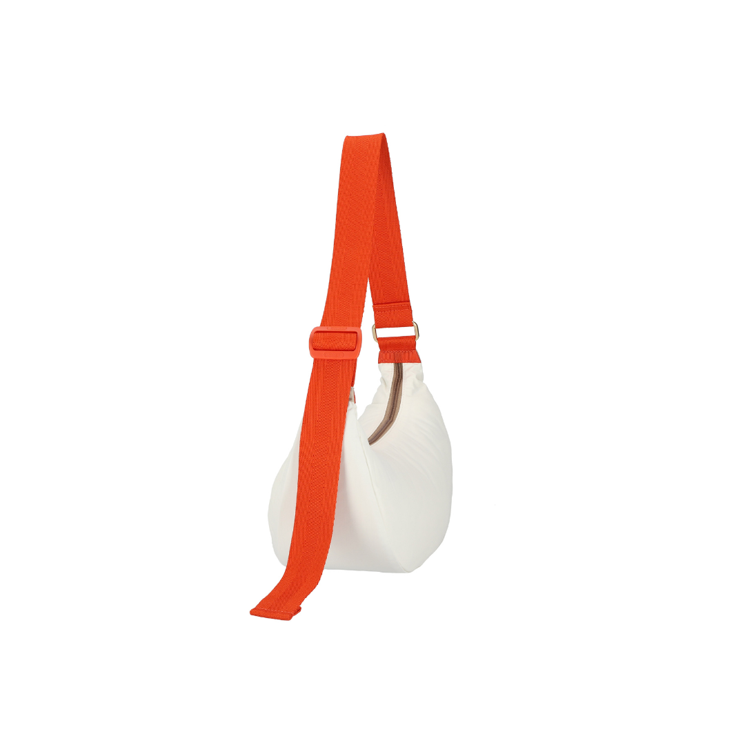 Medium Hammock Adjustable Bag Meringue/Mandarin Webbing