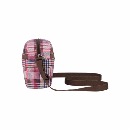 Daniella Crossbody Pink Rosewood Plaid