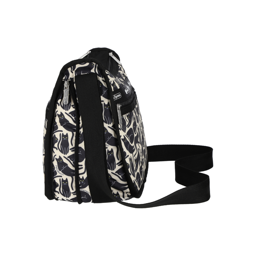 Deluxe Everyday Bag Black Cats Silhouette