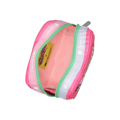 LeSportsac x Powerpuff Girls Square Cosmetic Pink