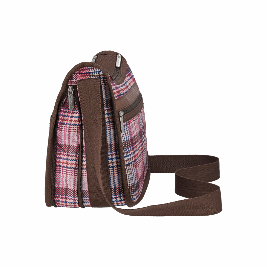 Deluxe Everyday Bag Pink Rosewood Plaid