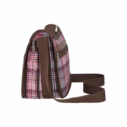 Deluxe Everyday Bag Pink Rosewood Plaid