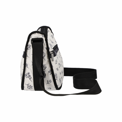 Classic Hobo Ink Sketched Floral Ivory