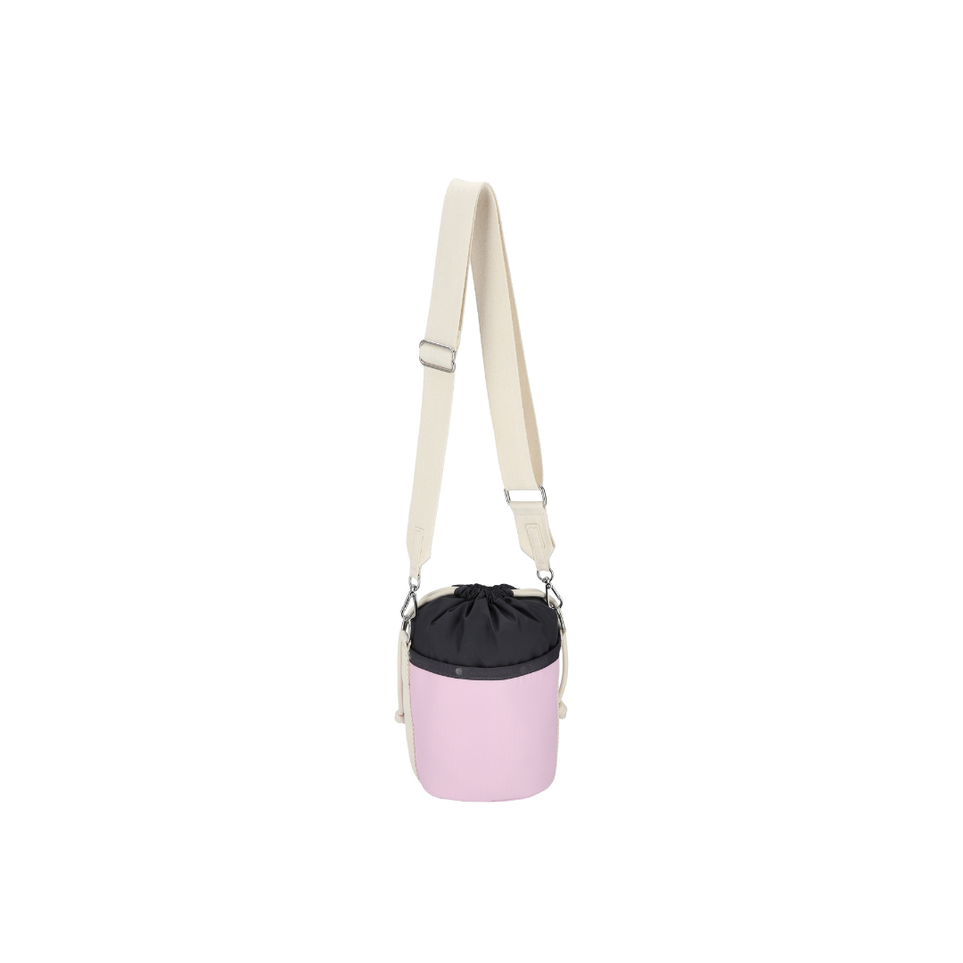 Small Drawstring Bucket Lilac Grey/Sandbar Cord