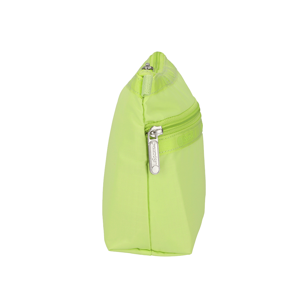 Lime Cosmetic Clutch Pouch