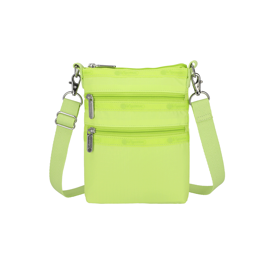 Lime 3 Zip Crossbody Bag | LeSportSac SG Official Online Store