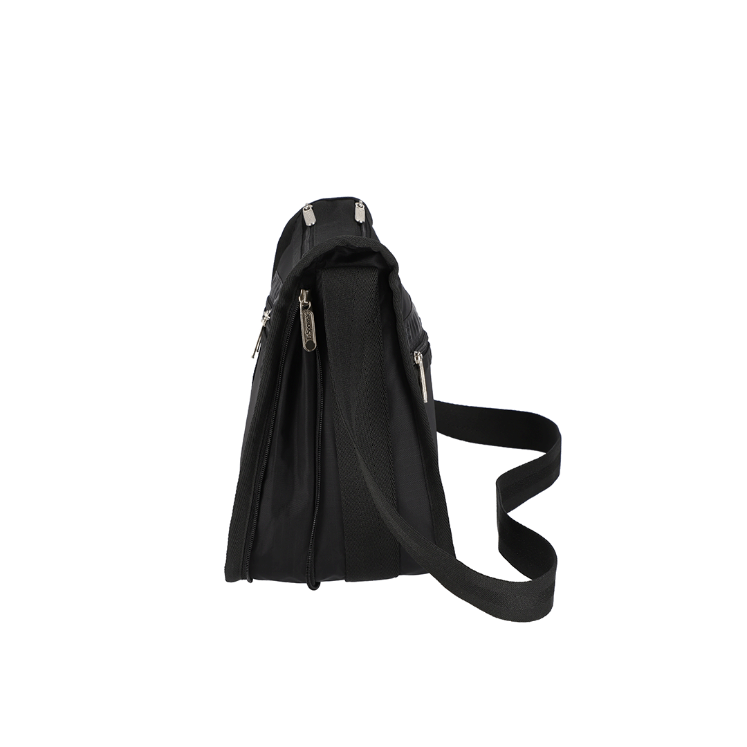 Recycled Black Deluxe Everyday Hobo Bag