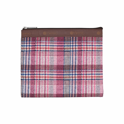 Deluxe Everyday Bag Pink Rosewood Plaid