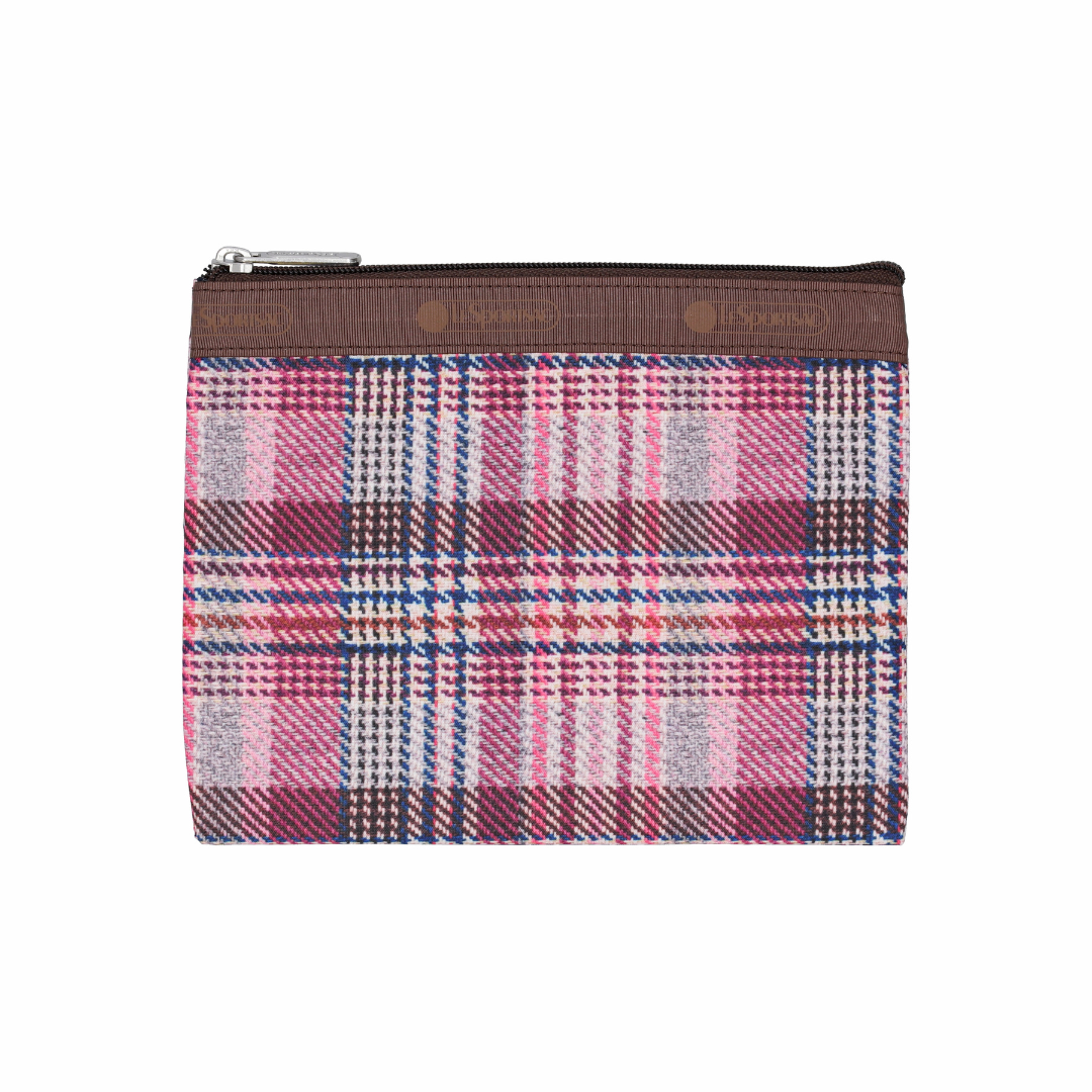 Classic Hobo Pink Rosewood Plaid