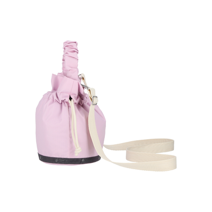 Gather Handle Drawstring Crossbody Lilac/Sandbar Cord