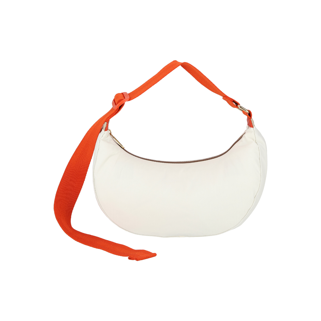 Medium Hammock Adjustable Bag Meringue/Mandarin Webbing