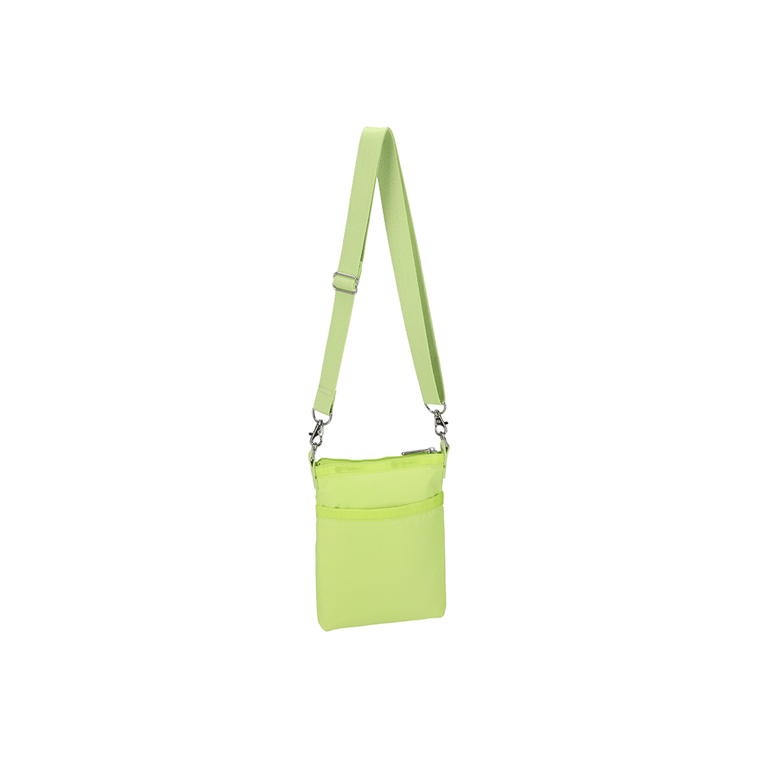 Lime 3 Zip Crossbody Bag