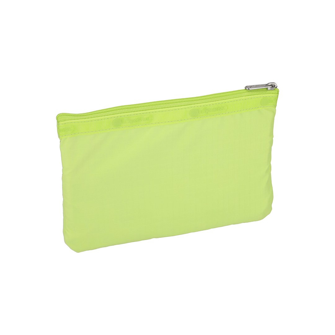 Lime 3 Zip Cosmetic Pouch