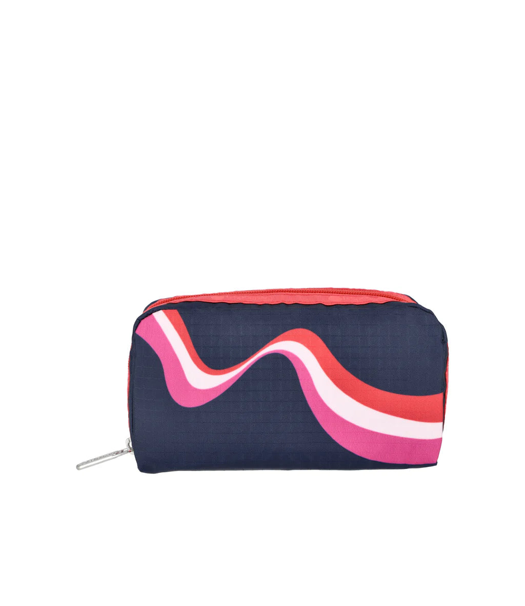 Rectangular Cosmetic Retro Waves