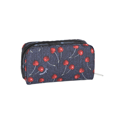 Rectangular Cosmetic Classical Cherry