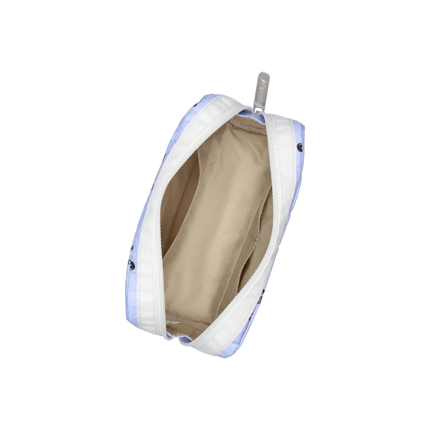 Rectangular Cosmetic Petite Penguins White