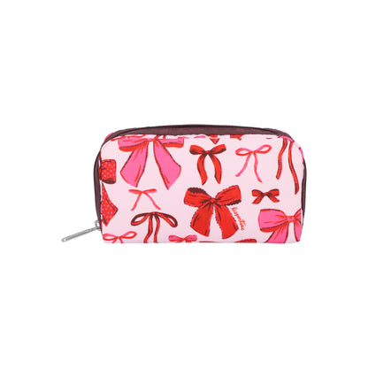 Rectangular Cosmetic Dainty Bows