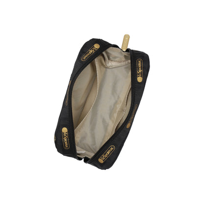 Rectangular Cosmetic Gold Glitter Dots