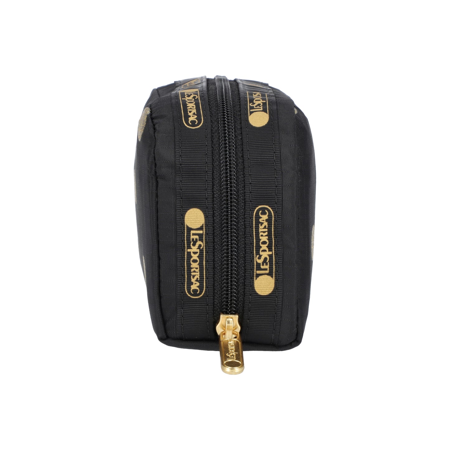 Rectangular Cosmetic Gold Glitter Dots