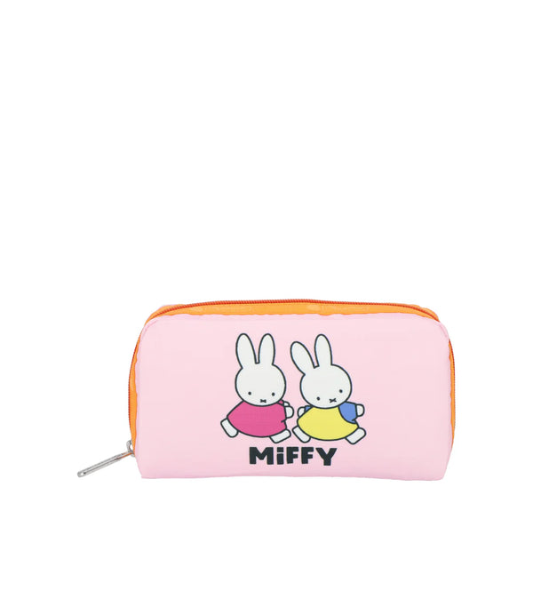 LeSportsac x Miffy Rectangular Cosmetic Miffy Pink