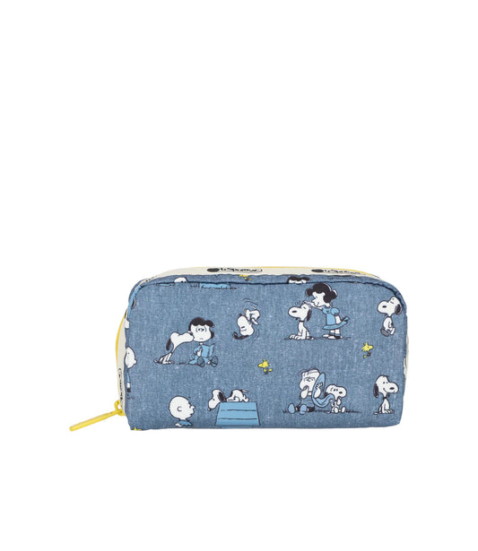 LeSportsac x Peanuts Rectangular Cosmetic Peanuts Happy Pals