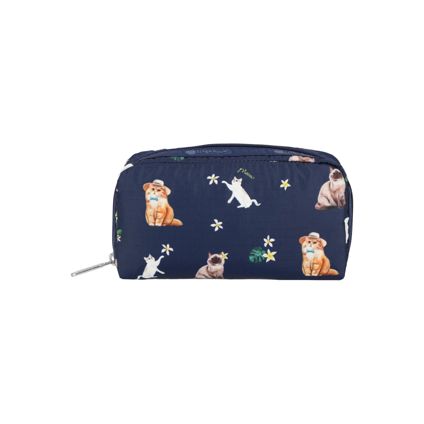Rectangular Cosmetic Tropical Meow Cat