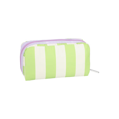 Rectangular Cosmetic Pastel Stripes