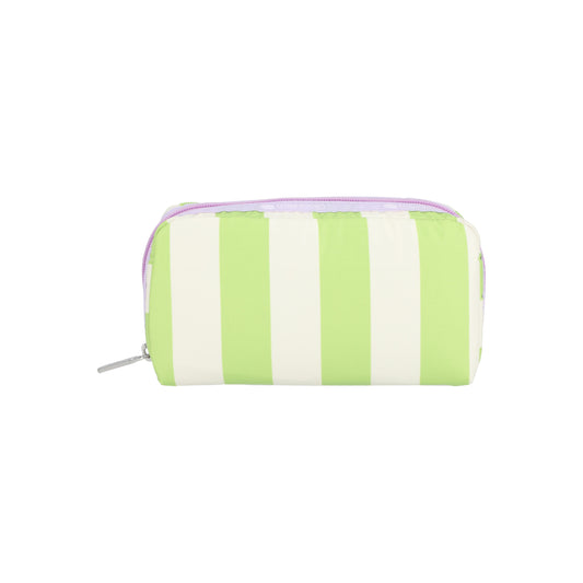 Rectangular Cosmetic Pastel Stripes