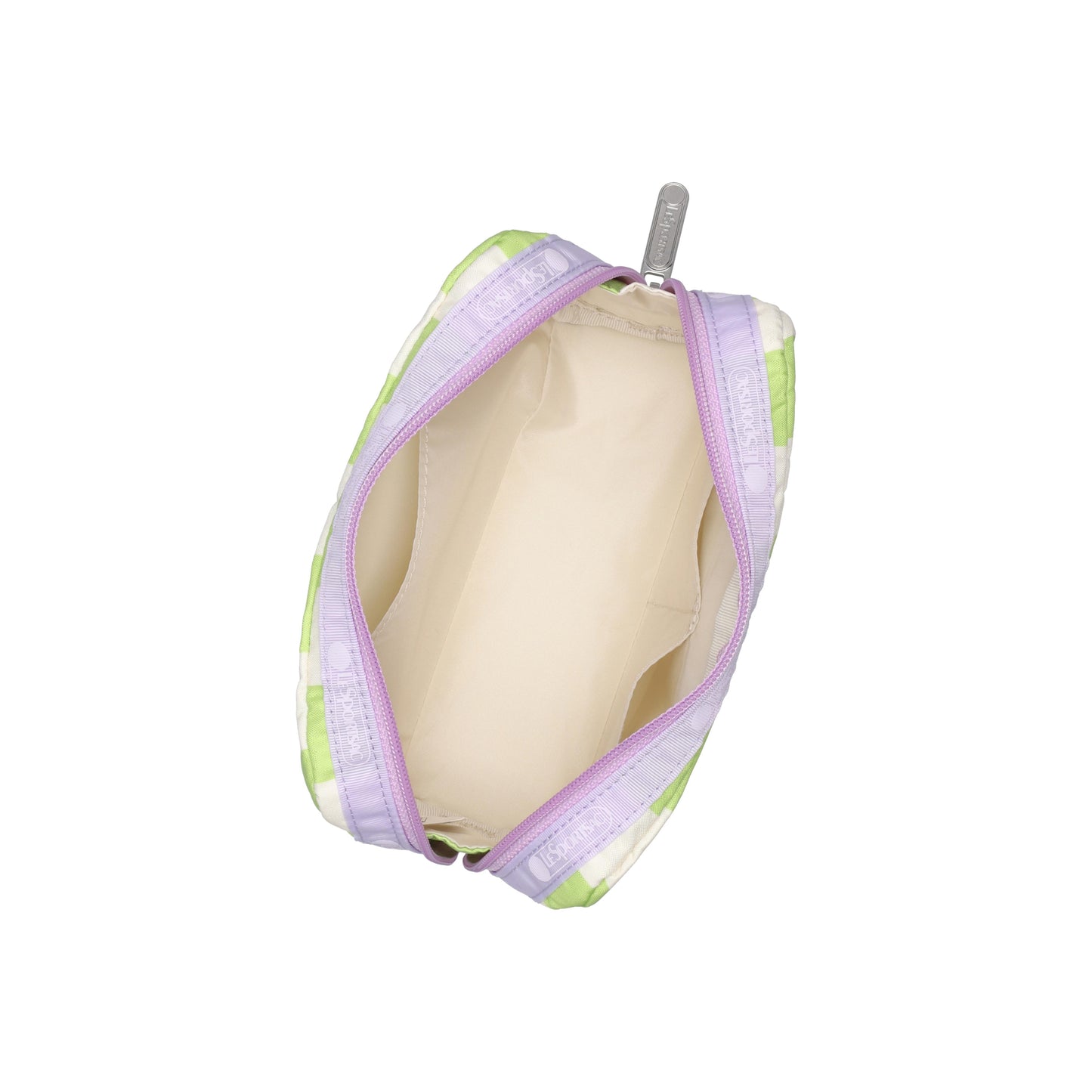 Rectangular Cosmetic Pastel Stripes