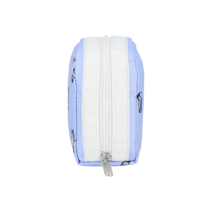 Square Cosmetic Petite Penguins White