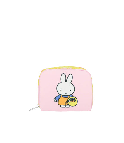 LeSportsac x Miffy Square Cosmetic Miffy Pink/Orange