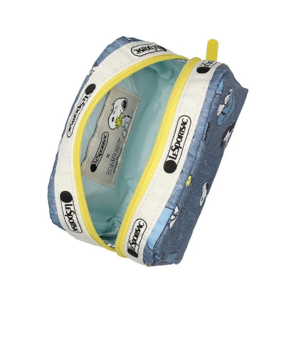 LeSportsac x Peanuts Square Cosmetic Peanuts Happy Pals