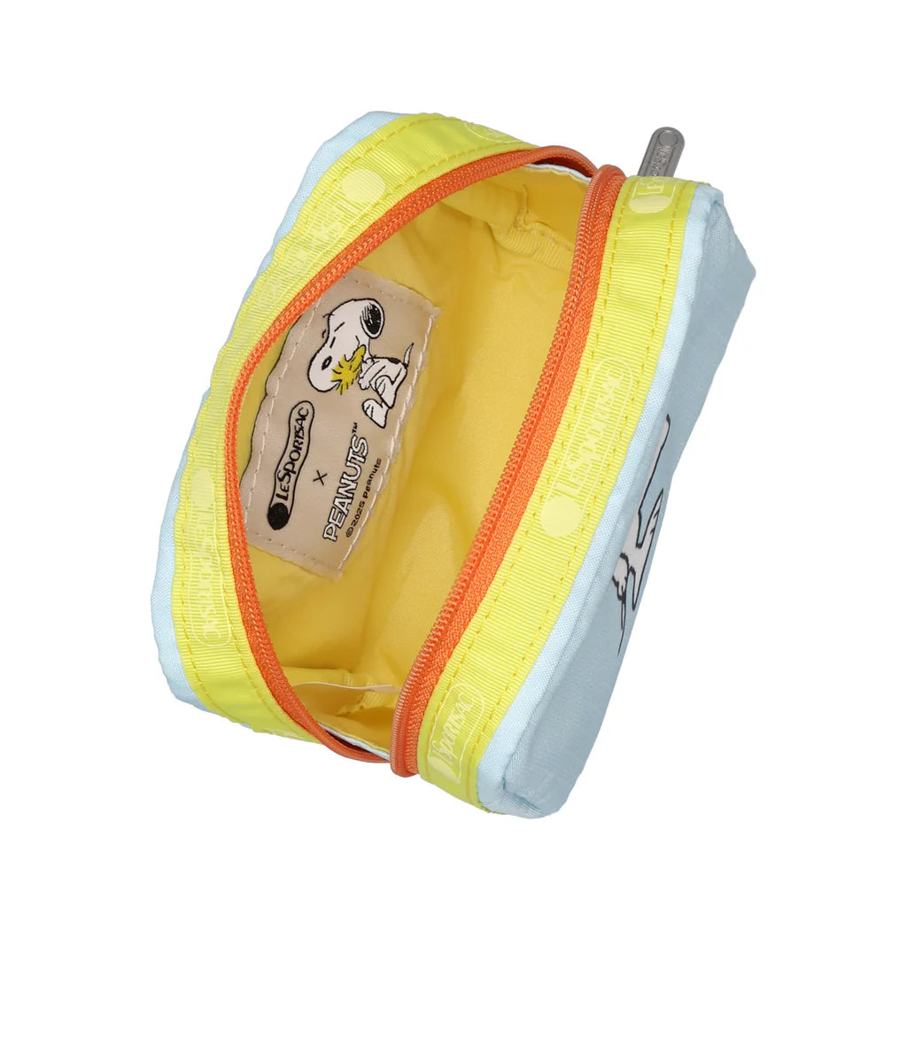 LeSportsac x Peanuts Square Cosmetic Peanuts Snoopy