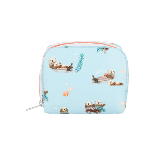 Square Cosmetic Floating Sea Otters